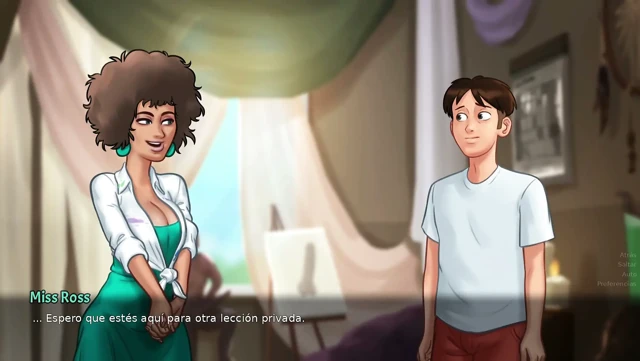 Summertime Saga'daki tüm öğretmen sahneleri
