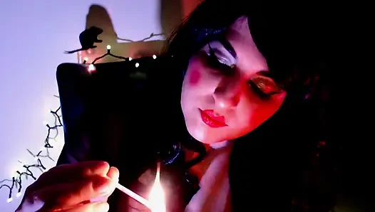Cadılar bayramı maçı aydınlatma asmr