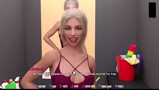 Kolej kralı #3 Lindsey'e yardım etmeye gittim