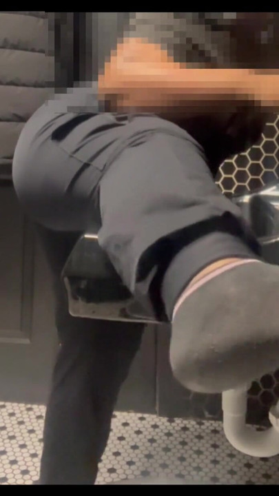 These Bathrooms Are OUT OF Order But IM HORNY So I Locked Myself In! | Clip 1