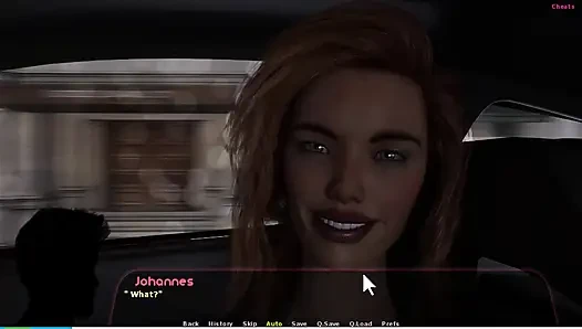 Haley hikayesi #14 - Adriana ve Haley yüzme havuzunda seksi bir an yaşadı... Johannes, Adriana'ya siktirdi.