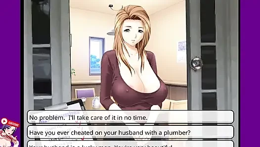 Tesisatçının ziyareti. Klasik klasik hentai