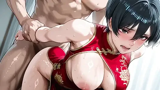 Amai Mask (opm) X Mikasa (aot)