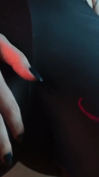 Stunning moment from "Sweaty Blackmail"