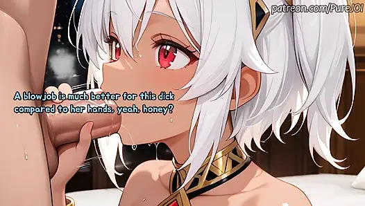 Gluttony'li Eris ve Myne'den Berserk'ten özel dağınık ödül (seks 31 talimatı)