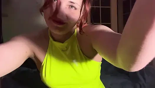 Lateks mini elbiseli plastik torba hakimiyeti bakış açısı