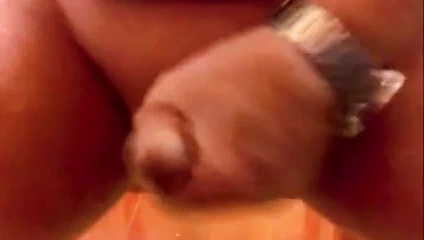 Ateşli dede boşalıyor