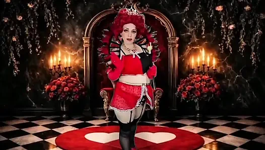 Kraliçenin fetiş baskısına itaat et