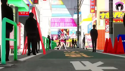 Megu megu - seksi dans + herkesin içinde kademeli soyunma (3d hentai)