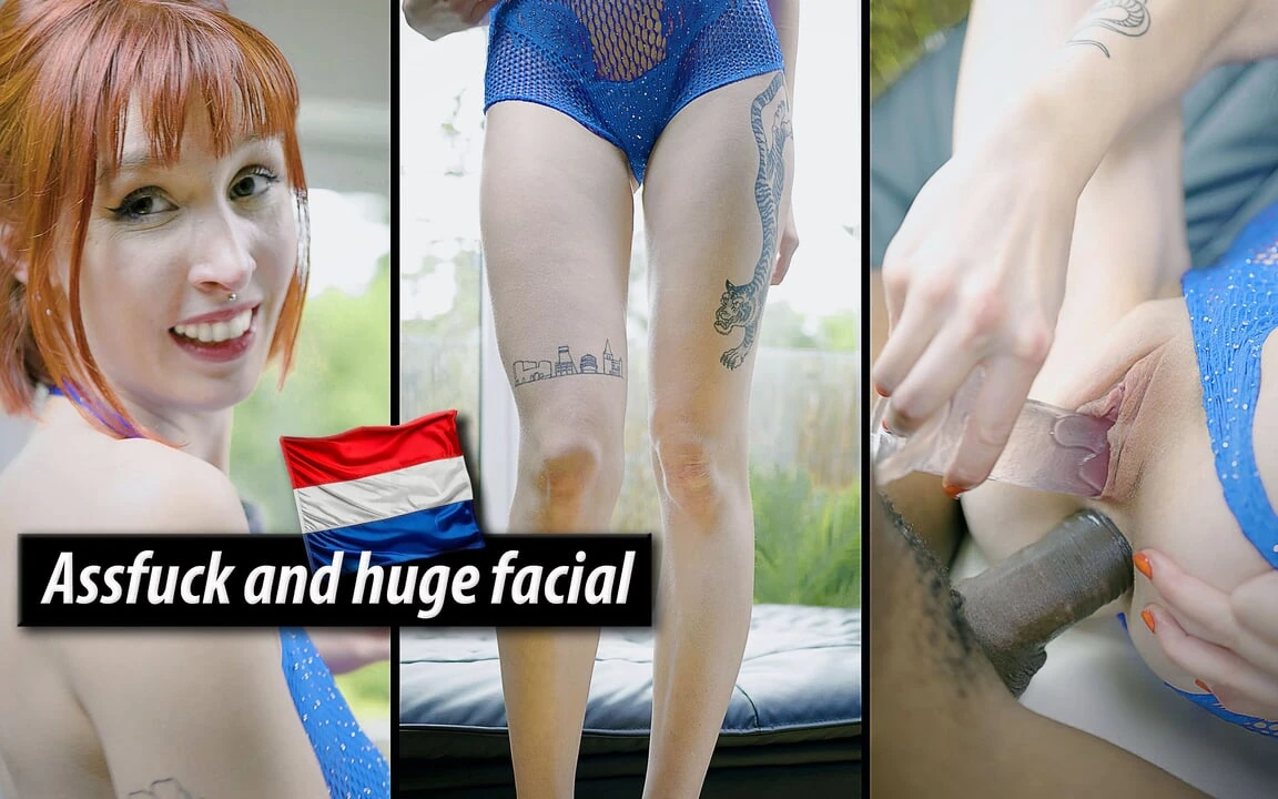 Exclusive: Assfuck And Mega Facial For The Super Horny Dutch Girl With The Longest Legs Double Penetration Redhead Interracial Handjob Black K Porn (Full Video) - UK Special