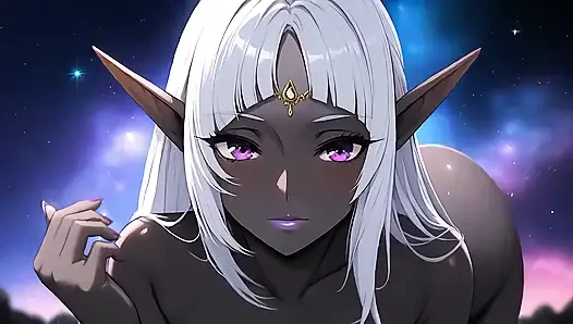 (Generated By AI) Dark Warrior Elf Girl Being Fucked