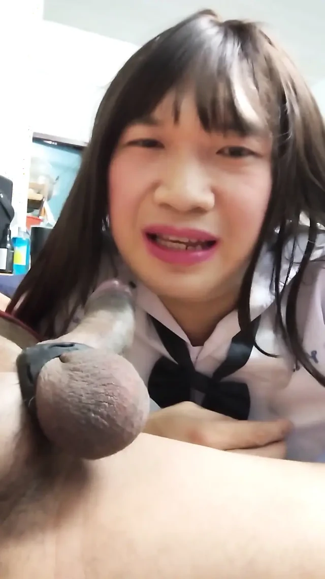 Öğrenci ladyboy ve erkeği