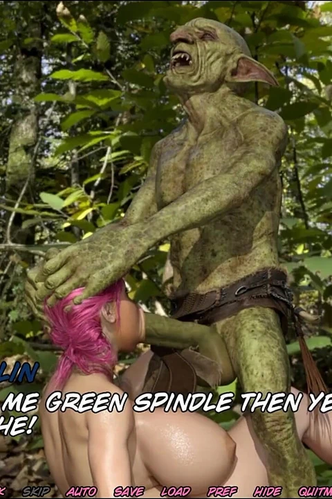 Ormanda büyük bir yarağın sert oral seksi