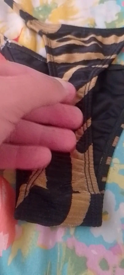 Şimdi sıra senin, tangalı külot, onları giyeceğim