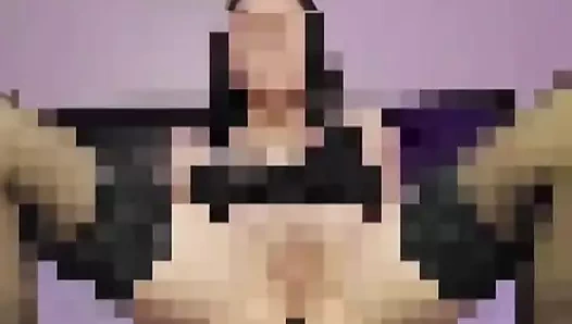 Tease of Perfection: Pixeled Pussy Pumping
