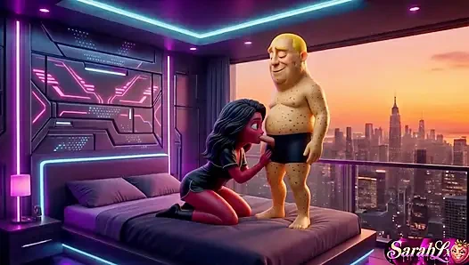 Romantic Couple in the Bedroom  A-I Hentai ASMR