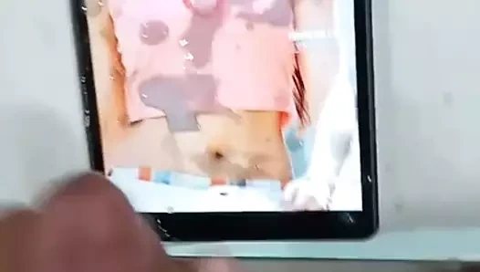 Cum üzerinde trisha