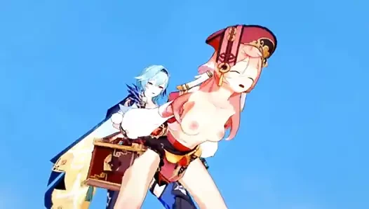 Genshin effect 3dhentai futa eula fapping sikme yanfei