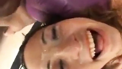 Amber raynes gag &amp; bukkake