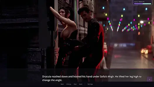 Doyumsuz karım Sofia'nın karanlık fantezileri (dracula'yla sikişiyor) bölüm 2