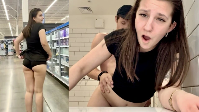 (Mağaza Seksi) Walmart'ta yeni tanıştığım genç kıza penetrasyon