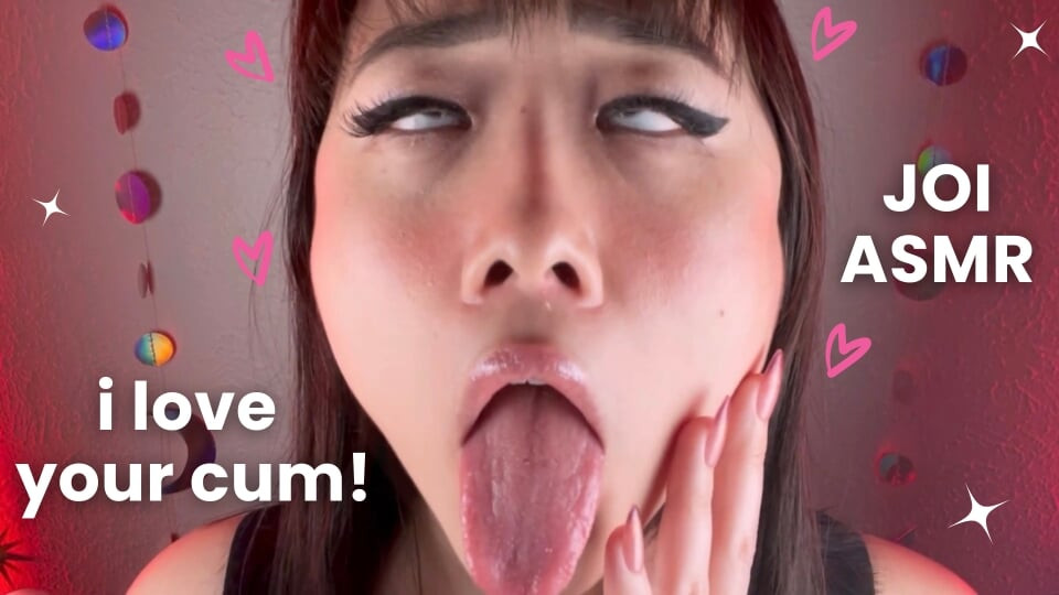 Asyalı kız arkadaşın ahegao yüzüne boşalmak için yalvarıyor -asmr 31 talimatı