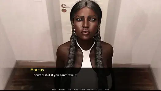 Çikolatayla pişirme 5 ive Ladesha'ya çıplak derisine iyi bir şaplak attırıyor