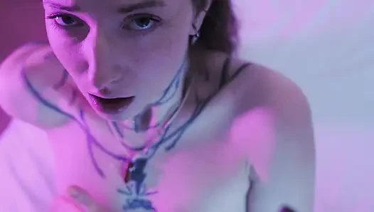 Marianna Mars POV Cock Sucking During a Photoshoot