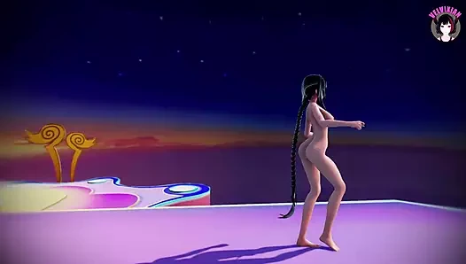 Kangxi - seksi dans tamamen çıplak (3 boyutlu hentai)