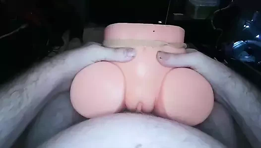 Bakış açısı sahte deliğimle mastürbasyon yapıyor