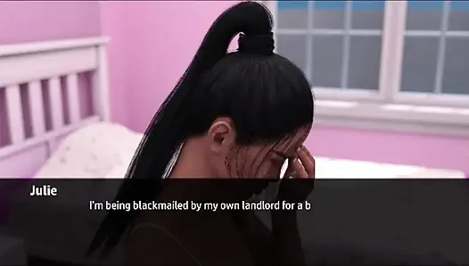 Orta yaşlı seksi kadın #1: Julie George'a oral seks yaptı