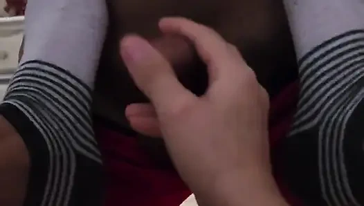 Çok zevkli bir şekilde birbirimize dokunduk.