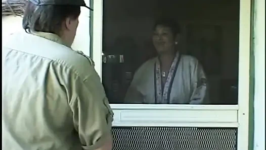 Yaşlı annemle experienxe