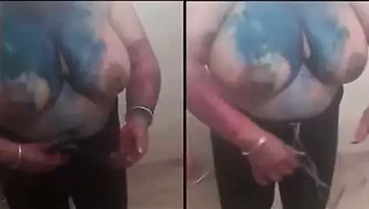 Bugün özel-telugu yenge gösteren onu...