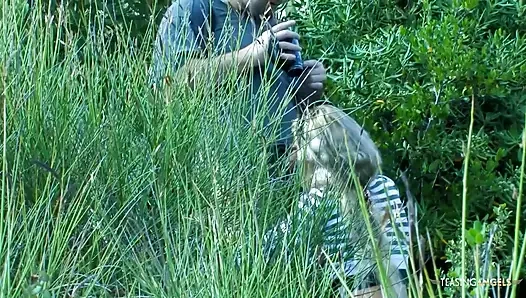 Sarışın dövmeli sürtük arkasından becerdin alır