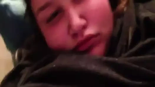 Bbw alay üzerinde bu selfie video