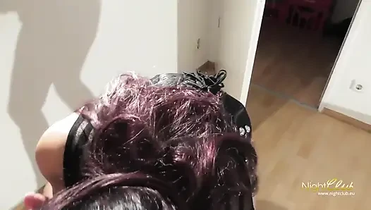 Sert yarağı seven sürtüklerle Alman amatör #4