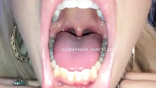 Ağız fetişi - vyxen ağız videosu 1