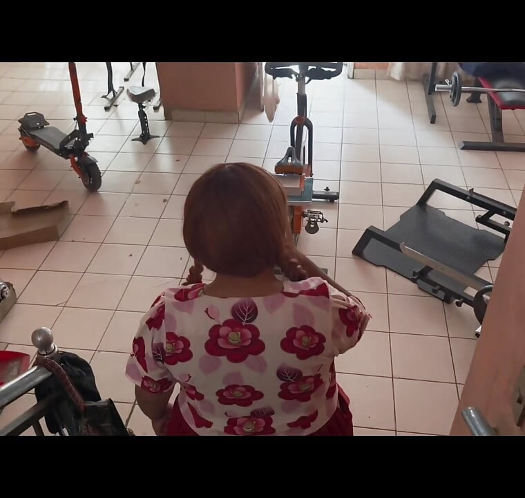 Ağzıma süt ver lütfen! Olgun cholita ile seks yapıyorum