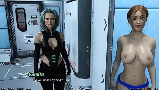 Uzayda mahsur kaldı: banyoda ateşli kızlar. Ep.7