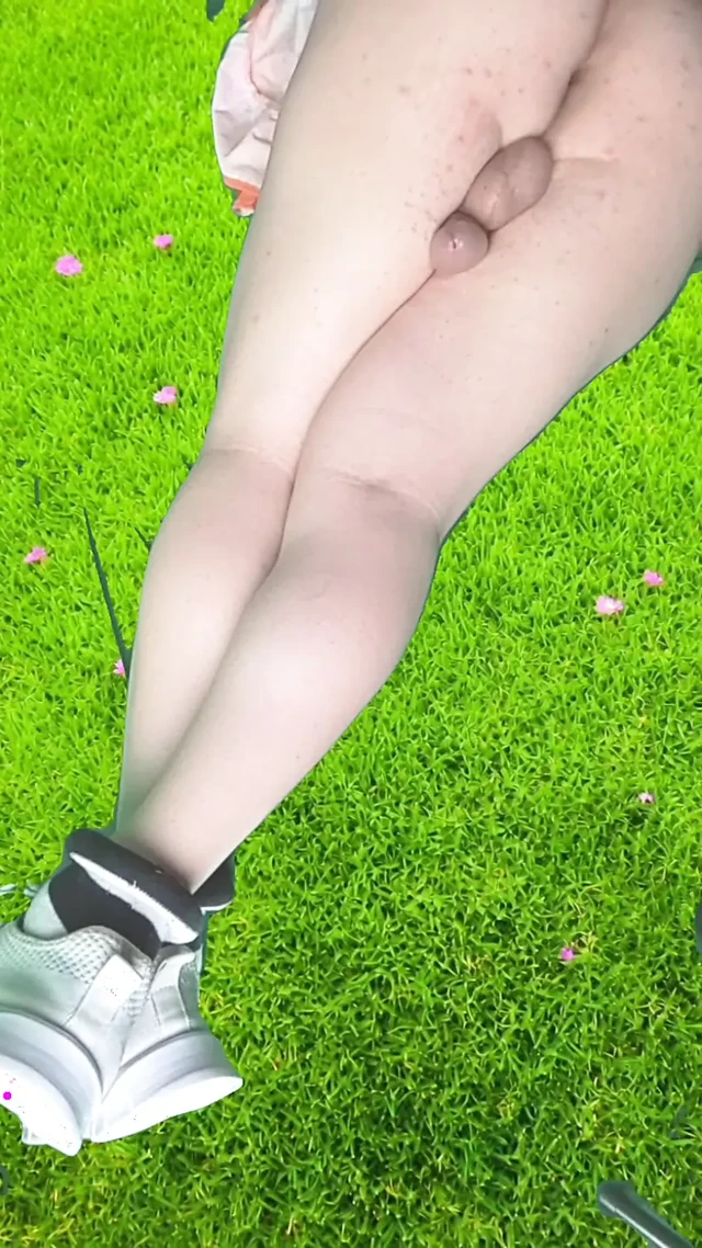 Booty Blonde Femboy Sweet Juicy Ass Smooth Thighs Lollipop Sissy