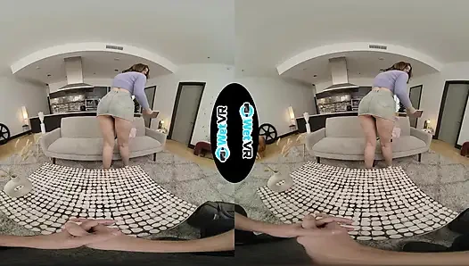 Ellie Nova büyük yarağı sağmak için öğretmen seansını durduruyor