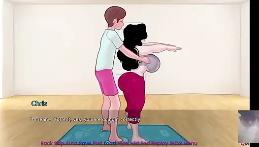 BESTFRIENDS STEP-MOM WAS SURPRISED! I FUCKED HER WHILE DOING YOGA.