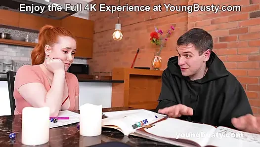 İnekler zindanları ve ejderhaları seviyor ama Lexa sadece YoungBusty'de sikişmek istiyor
