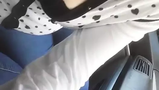 karısı araba oral seks