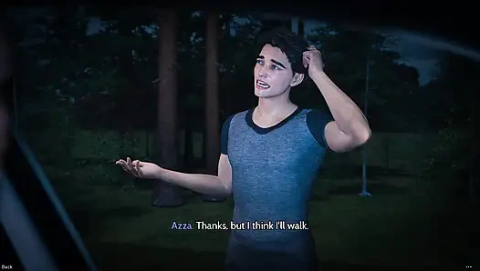 Kızıl saçlı orta yaşlı seksi kadın bakış açısı animasyon dünyasında yavaşça zevk alıyor