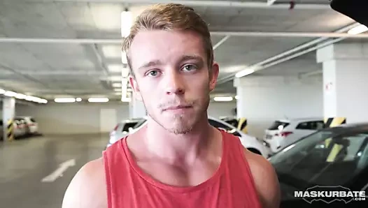 Maskurbate Str8 Stud Offered Modeling Gig- And he Jerks Off!