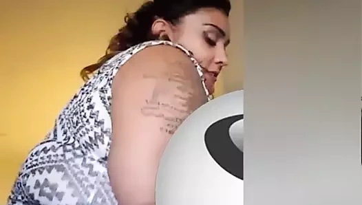 Puerto rican bbw milf rode the nut dışarı