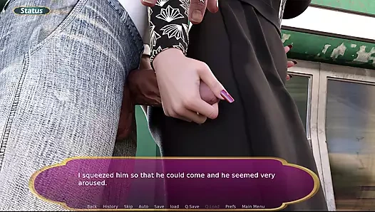 Fatima'nın şehveti 6 - Fatima soyuldu ve sonra eline boşalttı