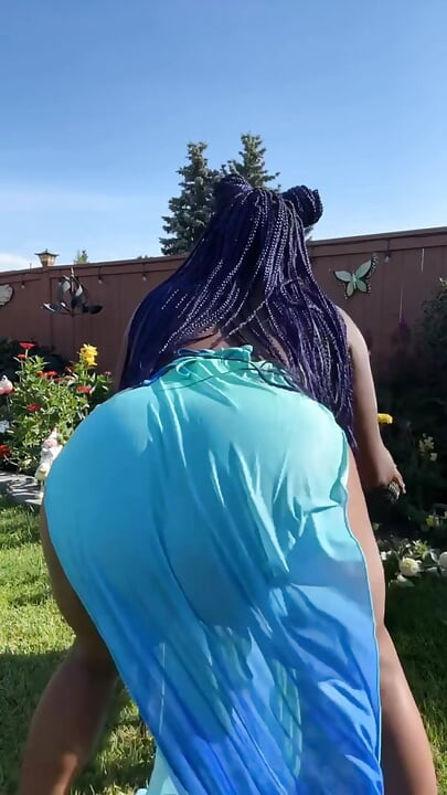 Amatör zenci twerk videosu